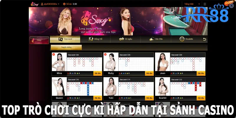 Hệ thống Casino RR88