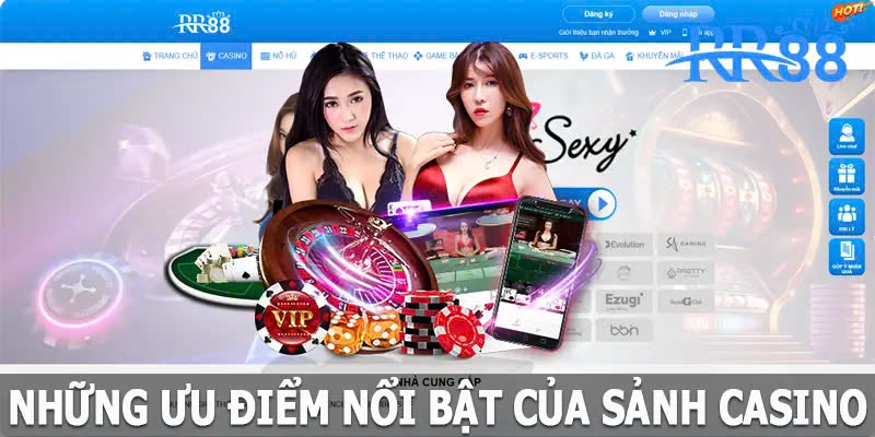 Điểm nổi bật Casino rr88